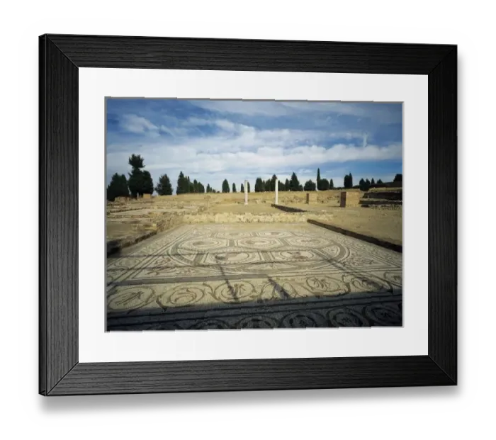 Framed Print : SPAIN. ANDALUSIA. SEVILLA. Santiponce. Italica Framed Print : SPAIN. ANDALUSIA. SEVILLA. Santiponce. Italica