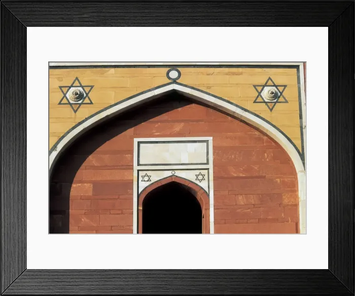 Framed Print : INDIA. DELHI. Delhi. Humayuns Tomb (1564-1572) Framed Print : INDIA. DELHI. Delhi. Humayuns Tomb (1564-1572)