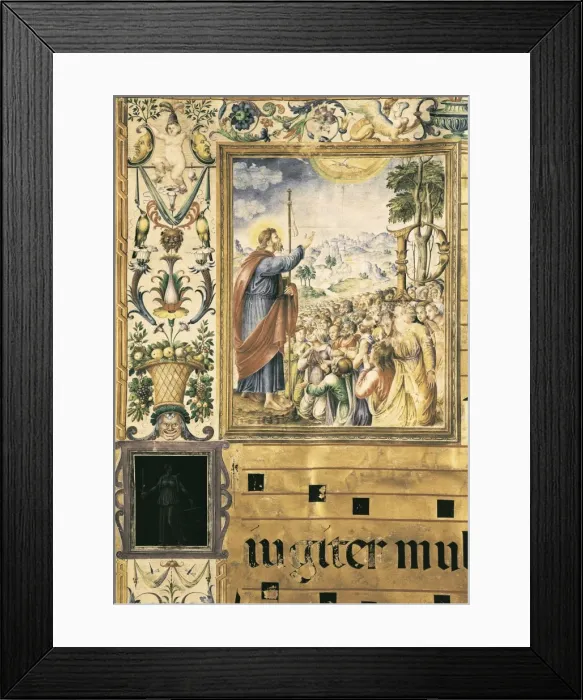 Framed Print : RAIMUNDI, Vicente (16th century). Antiphonary Framed Print : RAIMUNDI, Vicente (16th century). Antiphonary