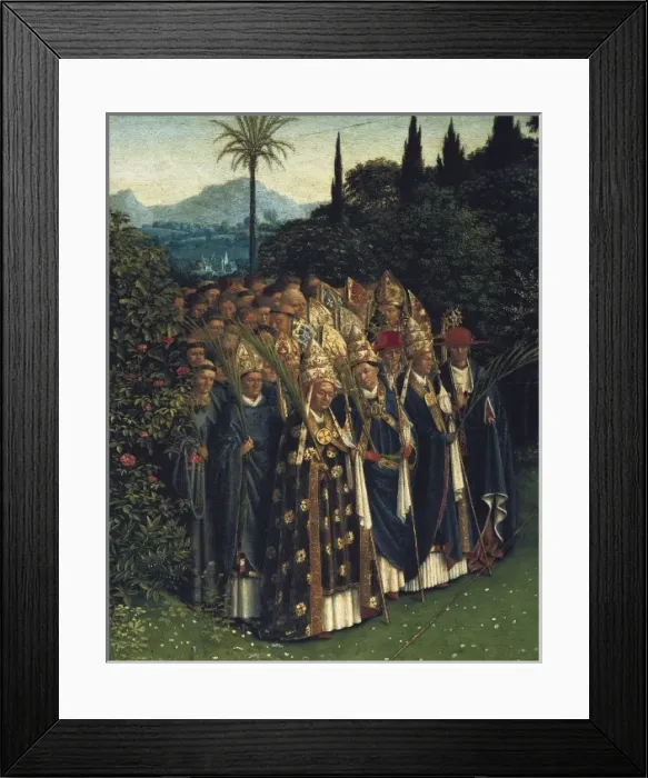 Framed Print : EYCK, Jan van (1390-1441); EYCK, Hubert van (1370-1426) Framed Print : EYCK, Jan van (1390-1441); EYCK, Hubert van (1370-1426)