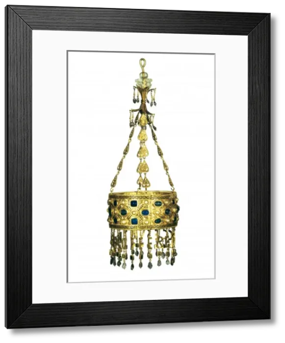 Framed Print : Votive crown of Recesvinto. 653-672. Made with Framed Print : Votive crown of Recesvinto. 653-672. Made with