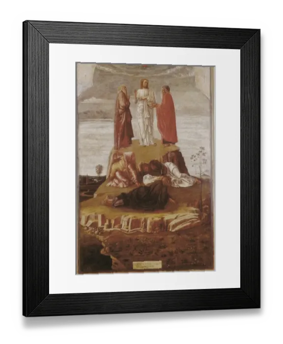 Framed Print : BELLINI, Giovanni (1430-1516). Transfiguration Framed Print : BELLINI, Giovanni (1430-1516). Transfiguration