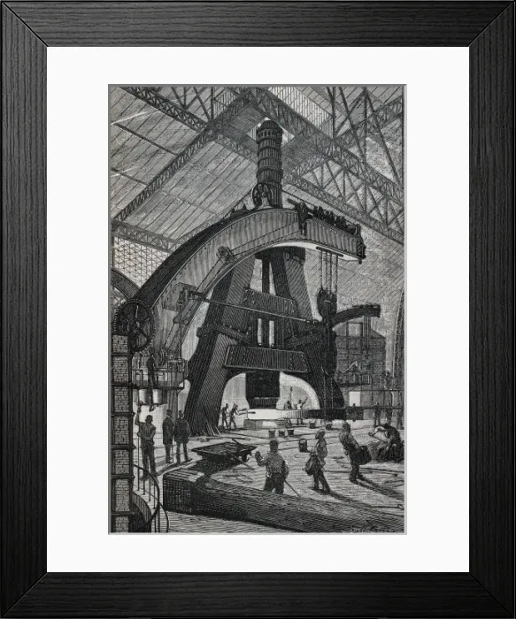 Framed Print : Type of hammer. Illustration from Dictionary Framed Print : Type of hammer. Illustration from Dictionary