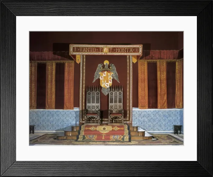 Framed Print : Isabella I the Catholic (1451-1504). Queen of Framed Print : Isabella I the Catholic (1451-1504). Queen of