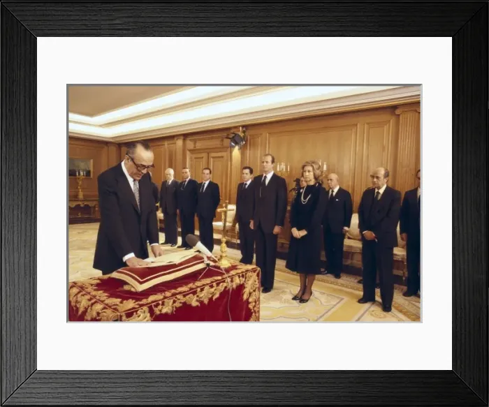 Framed Print : Spain. Transition to Democracy. Government of Framed Print : Spain. Transition to Democracy. Government of