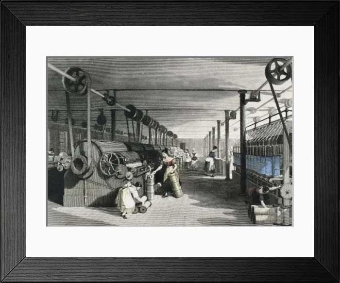 Framed Print : UNITED KINGDOM. ENGLAND. Industrial Revolution Framed Print : UNITED KINGDOM. ENGLAND. Industrial Revolution