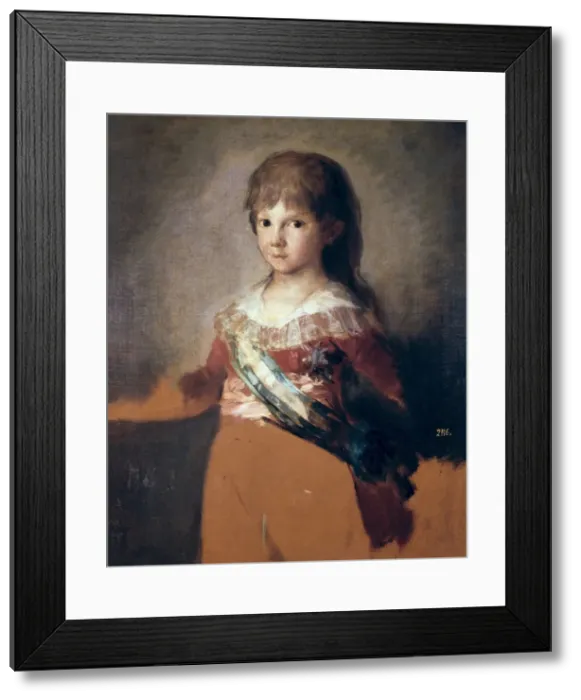 Framed Print : GOYA Y LUCIENTES, Francisco de (1746-1828). Infante Framed Print : GOYA Y LUCIENTES, Francisco de (1746-1828). Infante