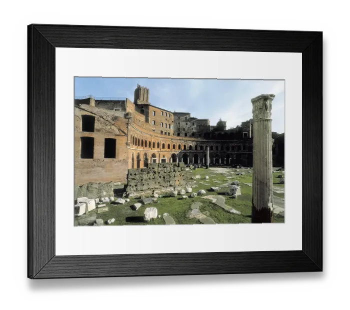 Framed Print : APOLLODORUS OF DAMASCUS (60-129). Forum of Trajan Framed Print : APOLLODORUS OF DAMASCUS (60-129). Forum of Trajan