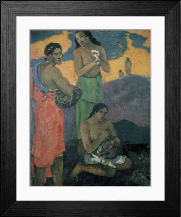 Framed Print : GAUGUIN, Paul (1848-1903). Three Women on Framed Print : GAUGUIN, Paul (1848-1903). Three Women on
