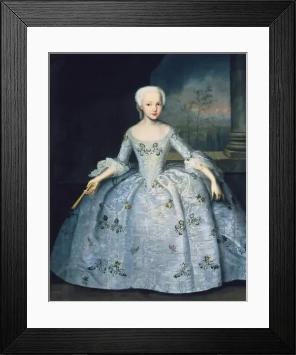 Framed Print : VISHNIAKOV, Ivan (1699-1761). Sarah Eleanor Fermor Framed Print : VISHNIAKOV, Ivan (1699-1761). Sarah Eleanor Fermor