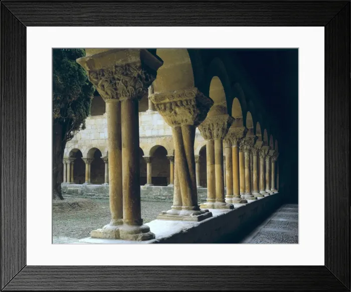 Framed Print : Monastery of Santo Domingo de Silos. s. XI-s. XII Framed Print : Monastery of Santo Domingo de Silos. s. XI-s. XII