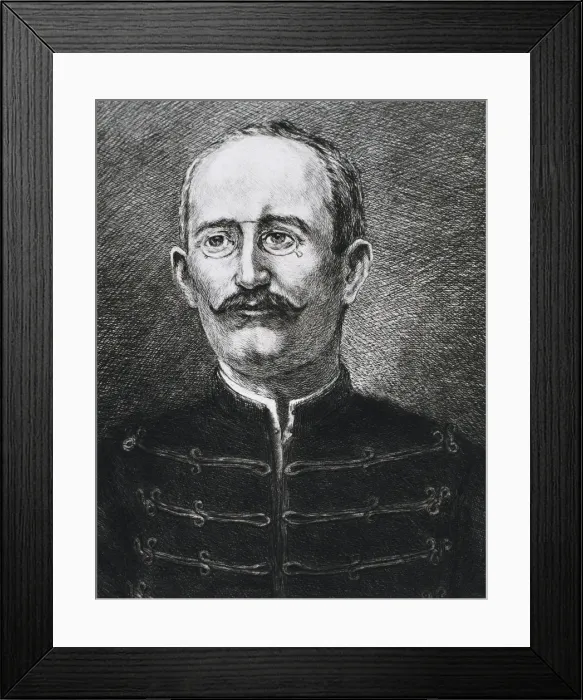 Framed Print : DREYFUS, Alfred (1859-1935). French military Framed Print : DREYFUS, Alfred (1859-1935). French military