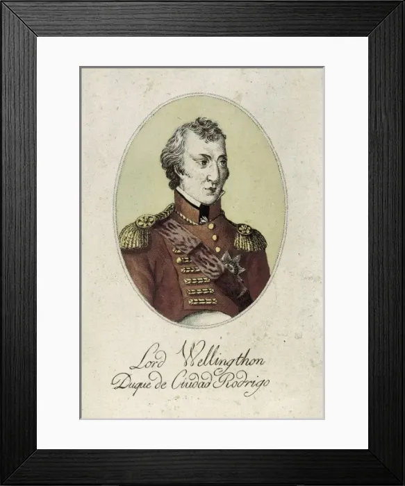 Framed Print : Wellington, Arthur Wellesley, 1st Duke of (1769-1852) Framed Print : Wellington, Arthur Wellesley, 1st Duke of (1769-1852)