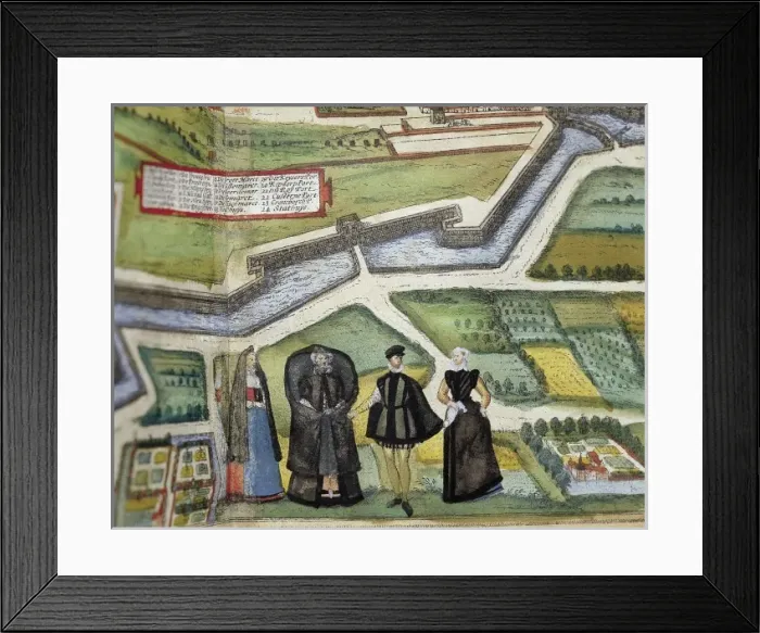 Framed Print : ORTELIUS, Abraham (1527-1598); BRAUN, George Framed Print : ORTELIUS, Abraham (1527-1598); BRAUN, George