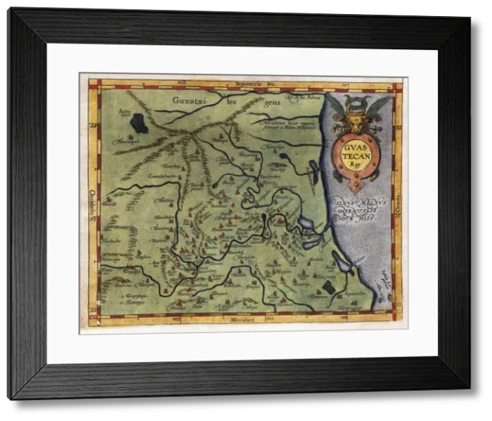 Framed Print : ORTELIUS, Abraham (1527-1598). Theatrum Orbis Framed Print : ORTELIUS, Abraham (1527-1598). Theatrum Orbis