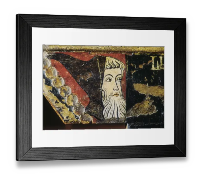 Framed Print : Prior Throne of Blanca of Aragon and Anjou. c Framed Print : Prior Throne of Blanca of Aragon and Anjou. c