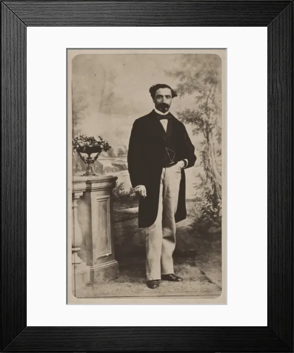 Framed Print : SAGASTA, Prḥdes Mateo (1825-1903). Spanish Framed Print : SAGASTA, Prḥdes Mateo (1825-1903). Spanish