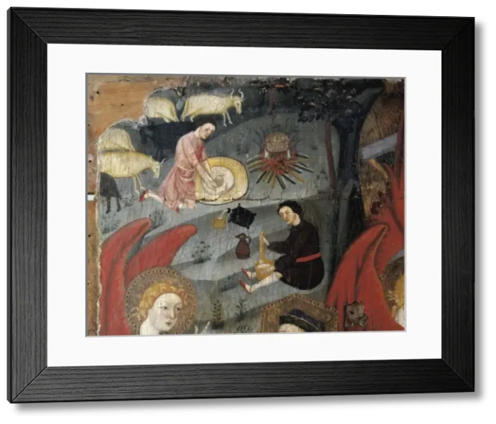 Framed Print : TORA, Master of (14th century). Annunciation