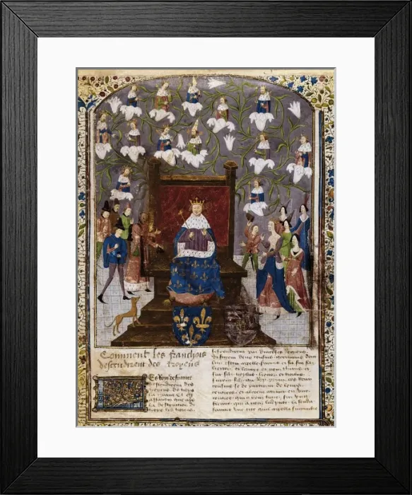Framed Print : CHARLES VII of France (1403-1461). King of France Framed Print : CHARLES VII of France (1403-1461). King of France