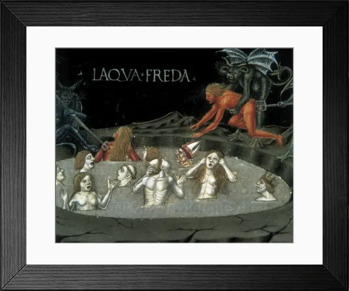 Framed Print : DE PREDIS, Cristoforo (1440-1486). Stories of Framed Print : DE PREDIS, Cristoforo (1440-1486). Stories of