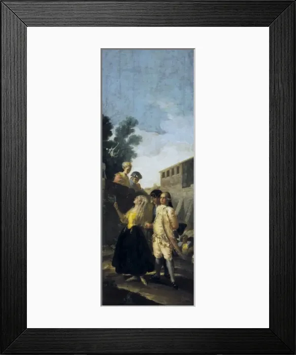 Framed Print : GOYA Y LUCIENTES, Francisco de (1746-1828) Framed Print : GOYA Y LUCIENTES, Francisco de (1746-1828)