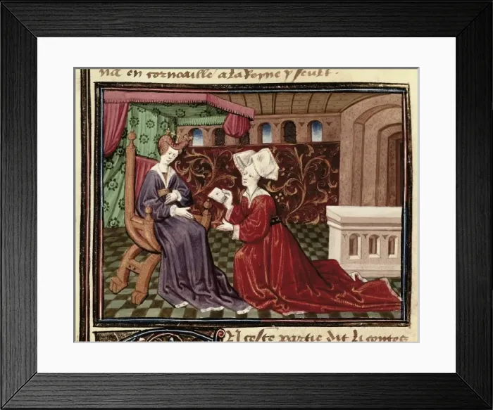 Framed Print : ESPINQUES, Everard de (15th c. ). Romance of Tristan Framed Print : ESPINQUES, Everard de (15th c. ). Romance of Tristan
