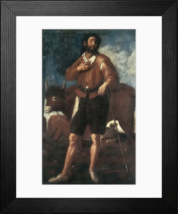 Framed Print : RIBALTA, Francisco (1565-1628). San Isidro Labrador Framed Print : RIBALTA, Francisco (1565-1628). San Isidro Labrador