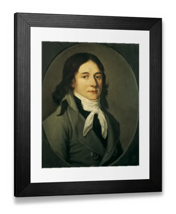 Framed Print : DESMOULINS, Camille (1760-1794). French revolutionary Framed Print : DESMOULINS, Camille (1760-1794). French revolutionary