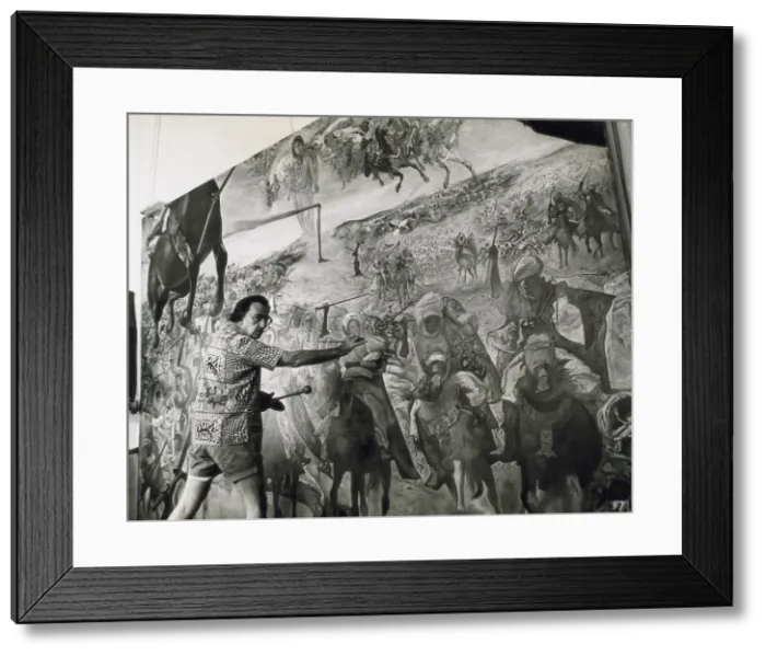 Framed Print : DALI, Salvador (1904-1989). Salvador Dali painting Framed Print : DALI, Salvador (1904-1989). Salvador Dali painting