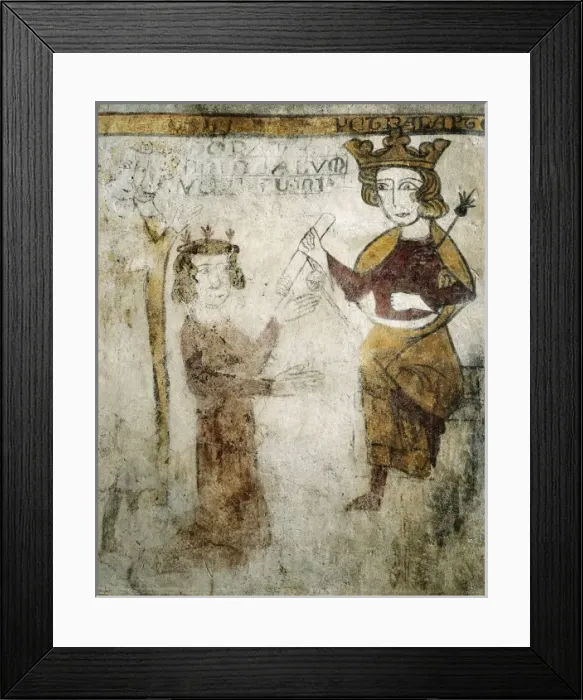 Framed Print : Charles I, Duke dAnjou (1226-1285). King of Framed Print : Charles I, Duke dAnjou (1226-1285). King of