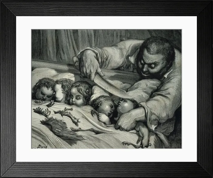 Framed Print : PERRAULT, Charles (1628-1703); Dore, Paul Gustave Framed Print : PERRAULT, Charles (1628-1703); Dore, Paul Gustave