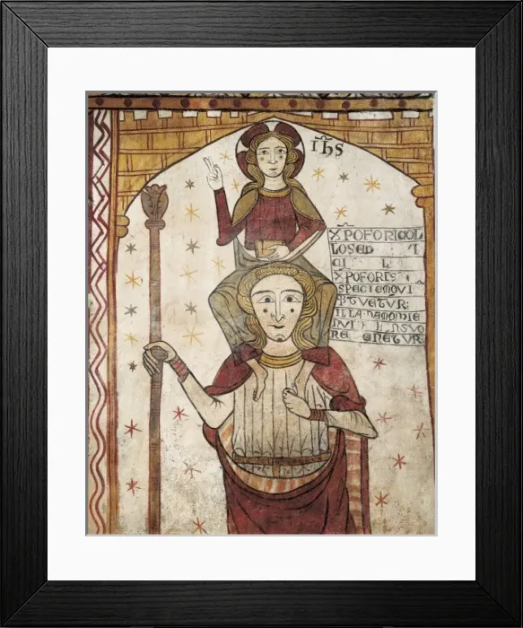 Framed Print : FRANCE. Pernes-les-Fontaines. Tour Ferrande