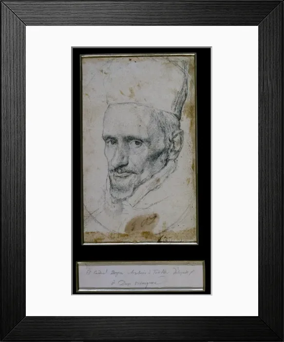 Framed Print : BORJA Y VELASCO, Gaspar de (1580-1645). Spanish Framed Print : BORJA Y VELASCO, Gaspar de (1580-1645). Spanish
