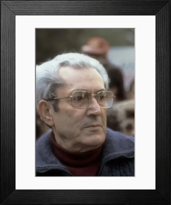 Framed Print : CAMACHO, Marcelino (1918-2010). Spanish sindicalist Framed Print : CAMACHO, Marcelino (1918-2010). Spanish sindicalist
