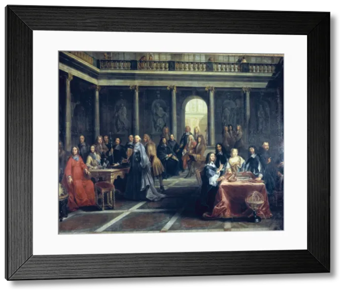 Framed Print : DUMESNIL, Pierre Louis (1698-1781). Christine Framed Print : DUMESNIL, Pierre Louis (1698-1781). Christine