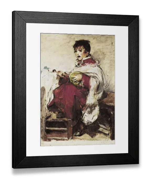 Framed Print : PINAZO CAMARLENCH, Ignacio (1849-1916). Altar Framed Print : PINAZO CAMARLENCH, Ignacio (1849-1916). Altar