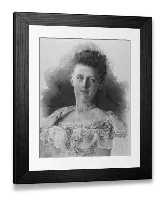 Framed Print : Wilhelmina (1880-1962). Queen of the Netherlands Framed Print : Wilhelmina (1880-1962). Queen of the Netherlands