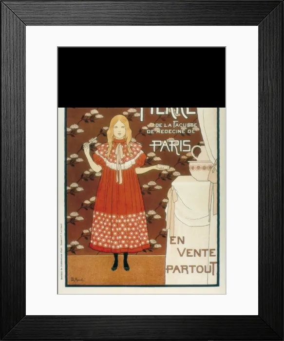 Framed Print : Advertisement sign for Pate dentifrice du Dr. Pierre