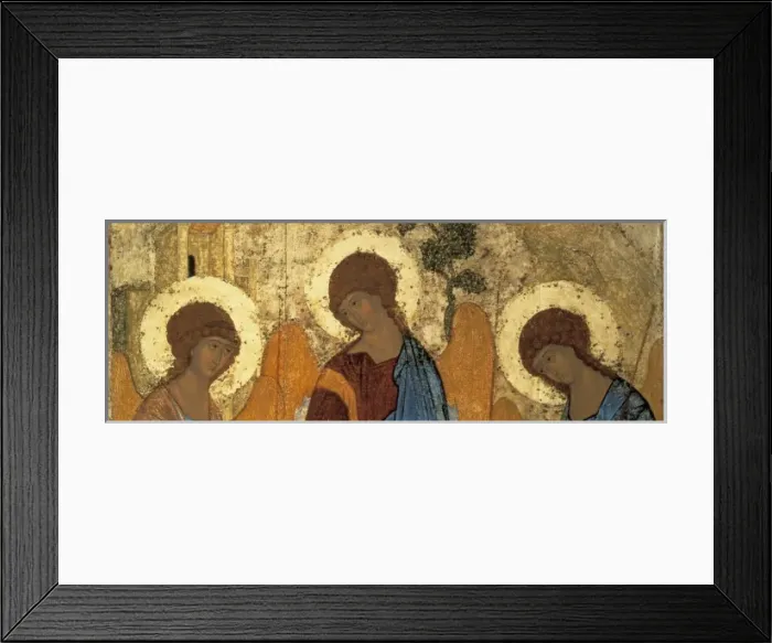 Framed Print : RUBLYOV, Andrey (1360-1430). The Trinity. ca
