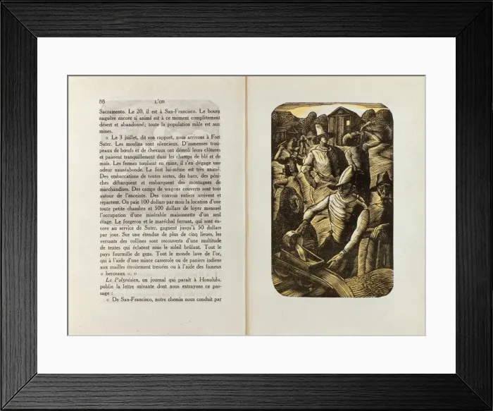Framed Print : CENDRARS, Fr餩ric Sauser-Hall, also called Blaise Framed Print : CENDRARS, Fr餩ric Sauser-Hall, also called Blaise