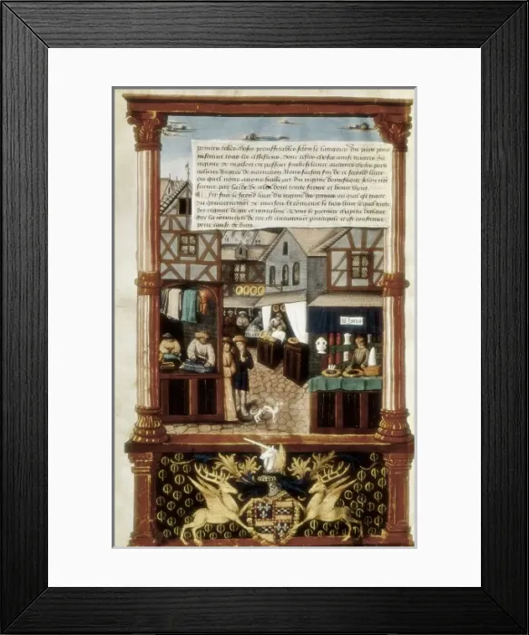 Framed Print : Book of the good Government, by Gilles Romain Framed Print : Book of the good Government, by Gilles Romain