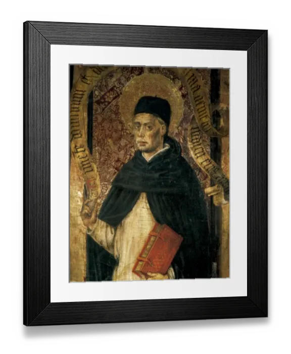 Framed Print : REIXAC, Joan (15th century). Saint Vincent Ferrer Framed Print : REIXAC, Joan (15th century). Saint Vincent Ferrer