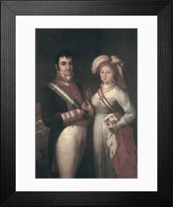 Framed Print : SPAIN. Cᤩz. City Hall. Fernando VII of Spain Framed Print : SPAIN. Cᤩz. City Hall. Fernando VII of Spain