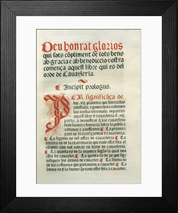 Framed Print : LLULL, Ram1235-1315). Philosopher, mystic Framed Print : LLULL, Ram1235-1315). Philosopher, mystic