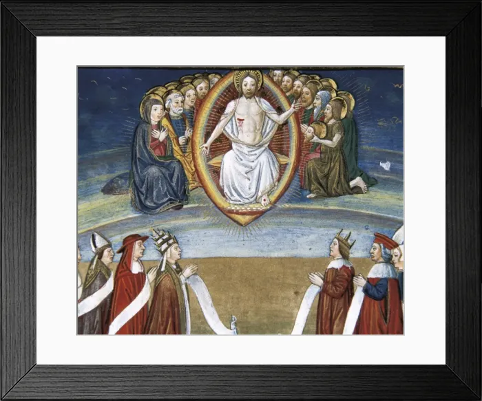 Framed Print : DE PREDIS, Cristoforo (1440-1486). Stories of Framed Print : DE PREDIS, Cristoforo (1440-1486). Stories of