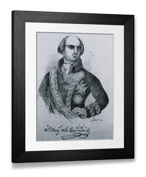 Framed Print : Engraving Framed Print : Engraving