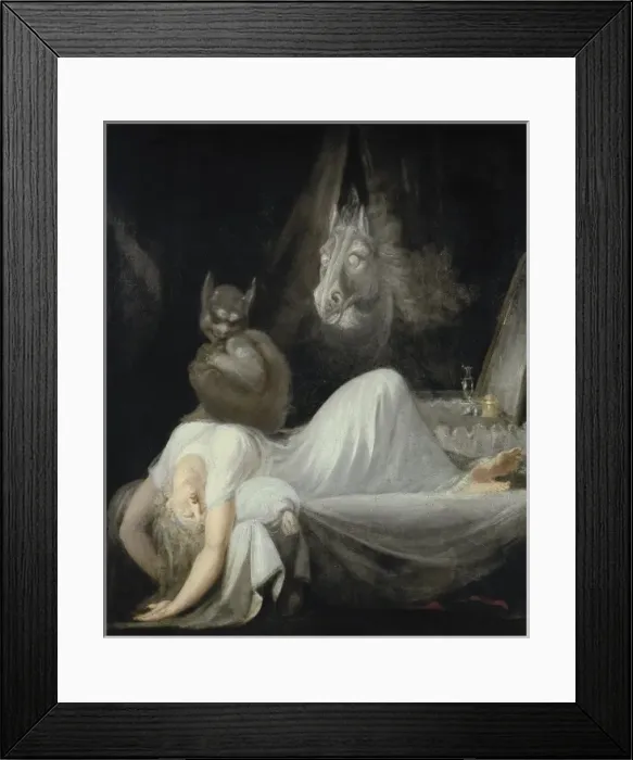 Framed Print : FUSELI, Johann Heinrich (1741-1825). The Nightmare Framed Print : FUSELI, Johann Heinrich (1741-1825). The Nightmare