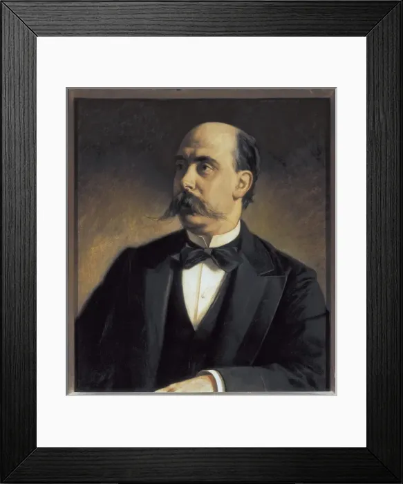 Framed Print : CASTELAR, Emilio (1832-1899). Spanish republican Framed Print : CASTELAR, Emilio (1832-1899). Spanish republican