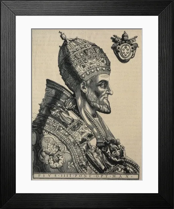 Framed Print : PIUS IV (1499-1565). Pope (1559-1565) related Framed Print : PIUS IV (1499-1565). Pope (1559-1565) related