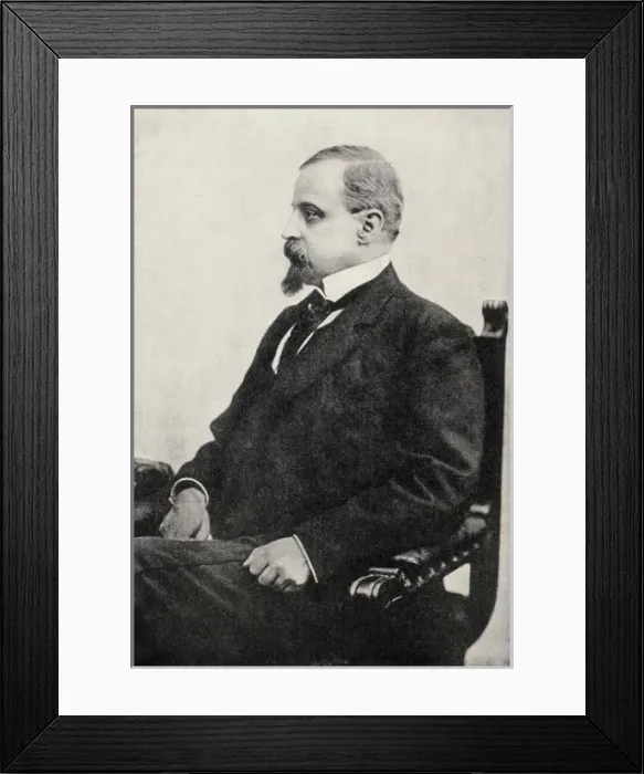 Framed Print : SIENKIEWICZ, Henryk (1846-1916). Polish writer Framed Print : SIENKIEWICZ, Henryk (1846-1916). Polish writer